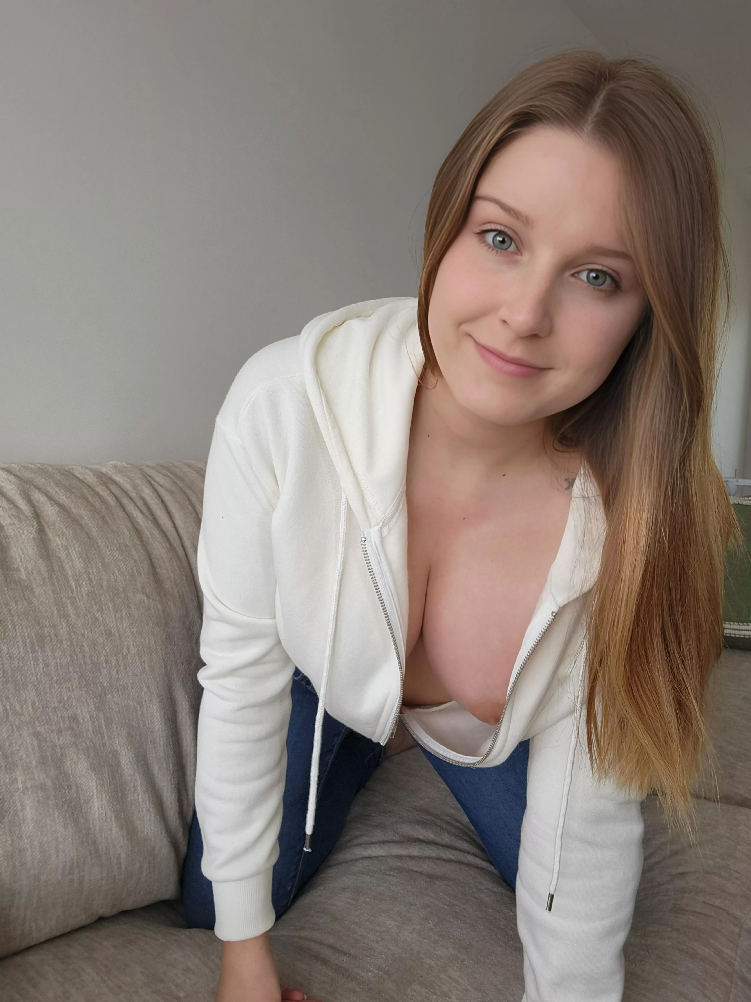 Please look down my blouse 