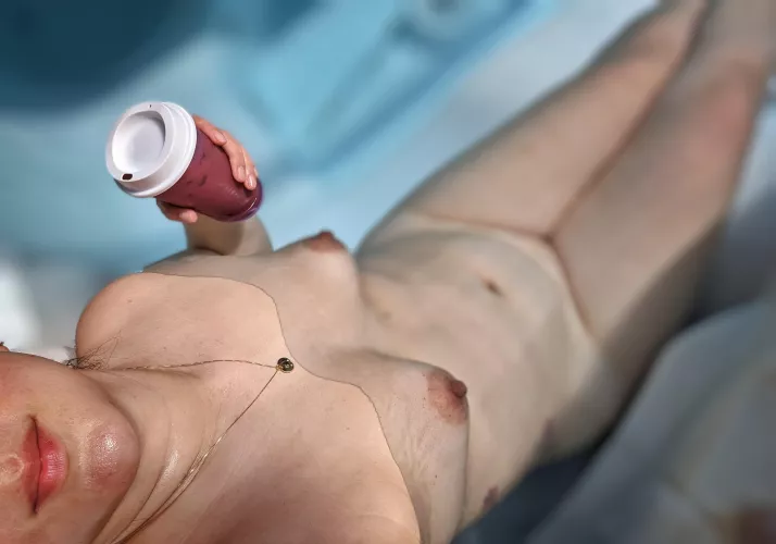 Post workout soak. Happy Monday!