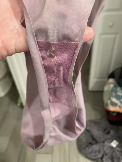 Put these on after a fresh cream pie this morning. F33