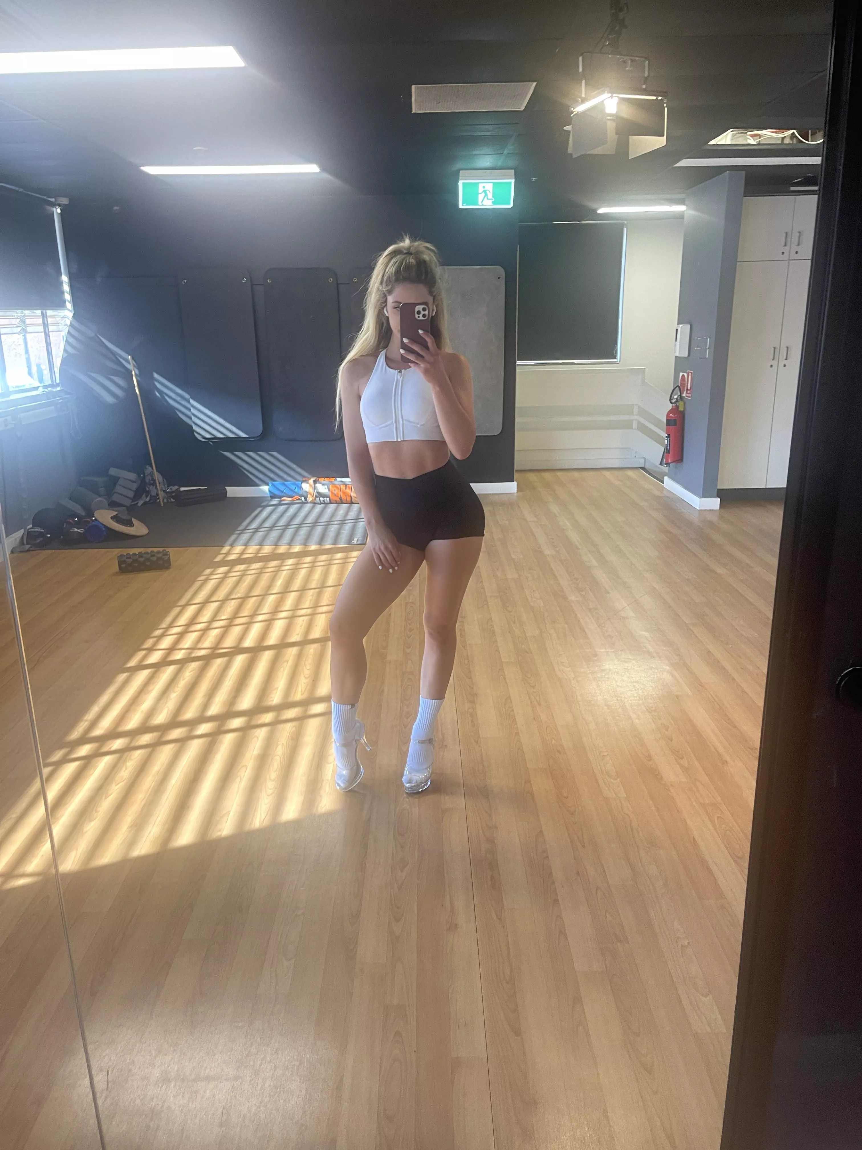 ready for the gym tonight (f)