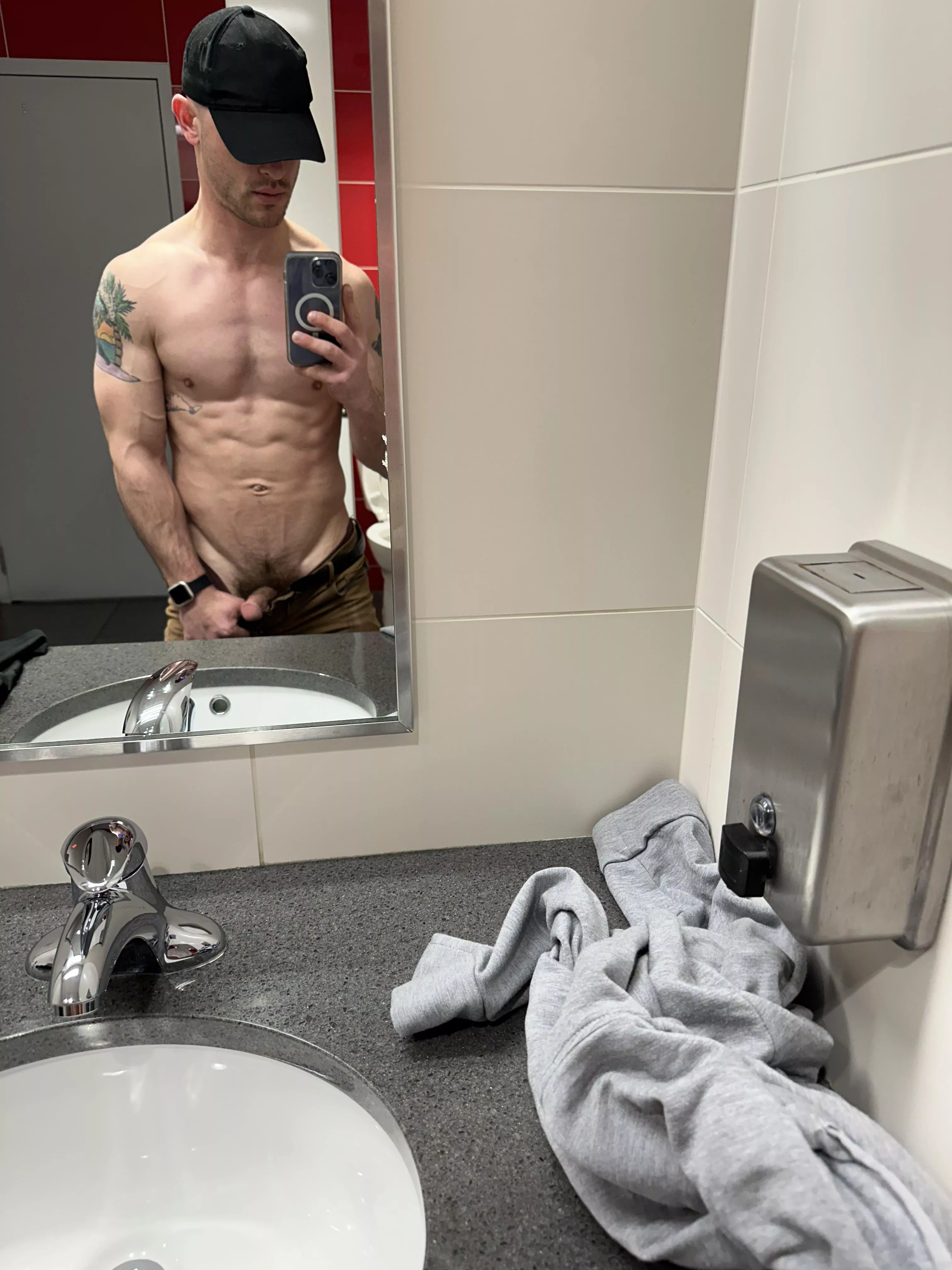 Sometimes I get naked at work 