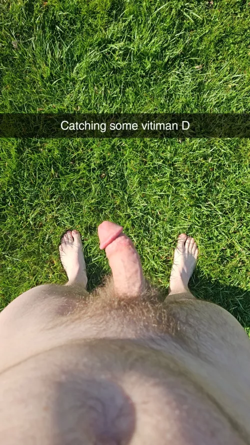 Taking in some vitamin D