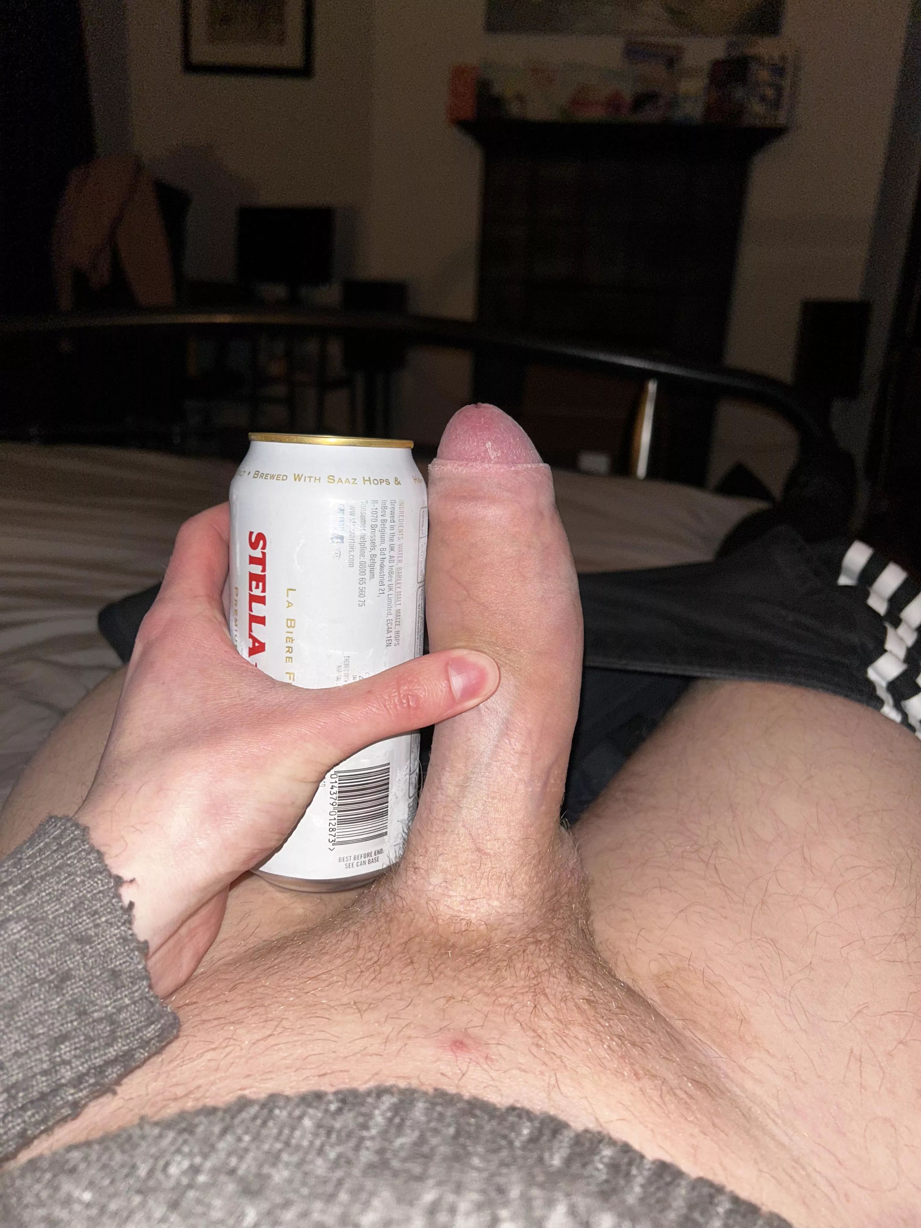 think you could throat a can?