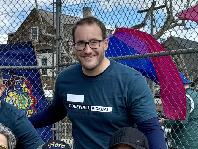 Today was a good day for some kickball!