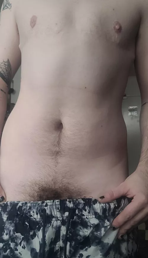 tummy and hips and bush and nips