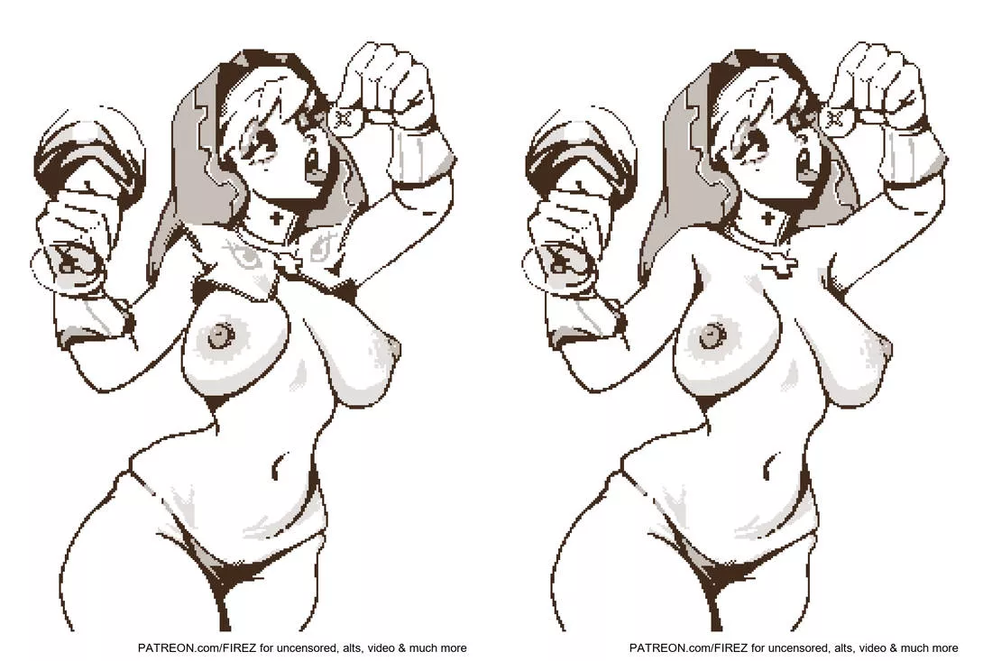 Weird nun sketch by me. More in the replies