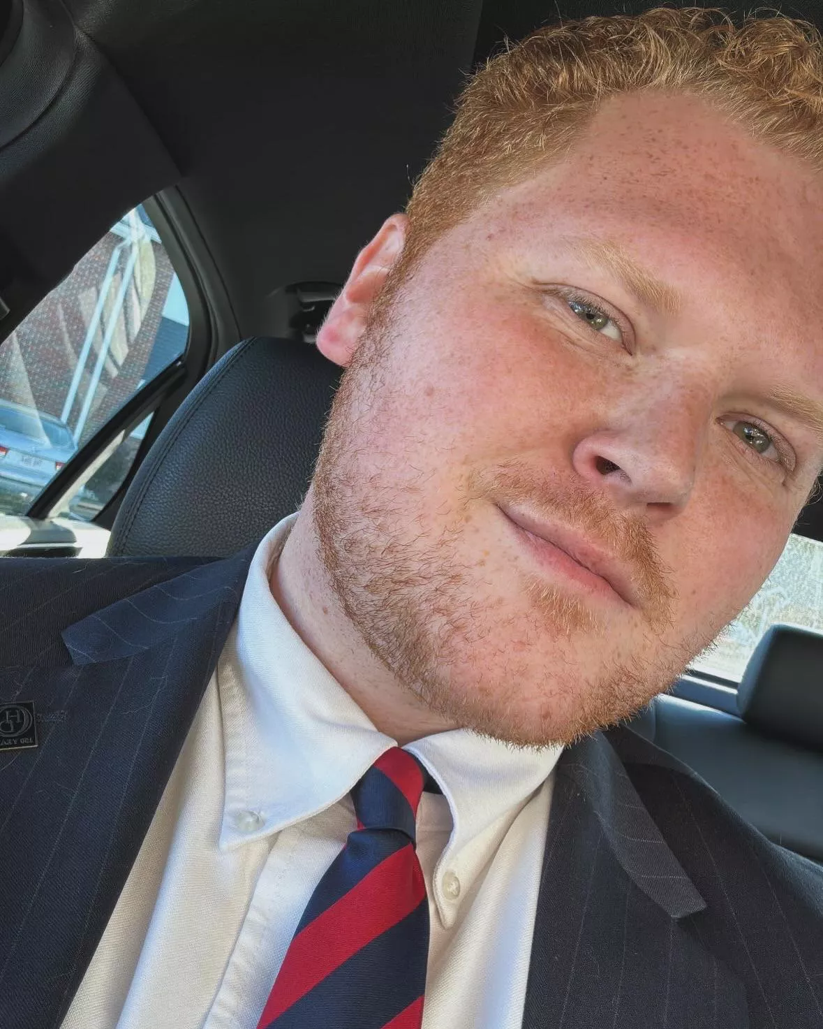 What do we think of the facial hair?  What do we think of the facial hair?