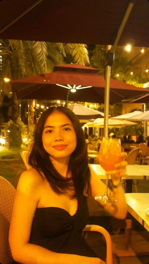 what is she going to give in return for this drink you gave her?