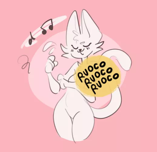 what’s she singing !? (Art by me!!!)
