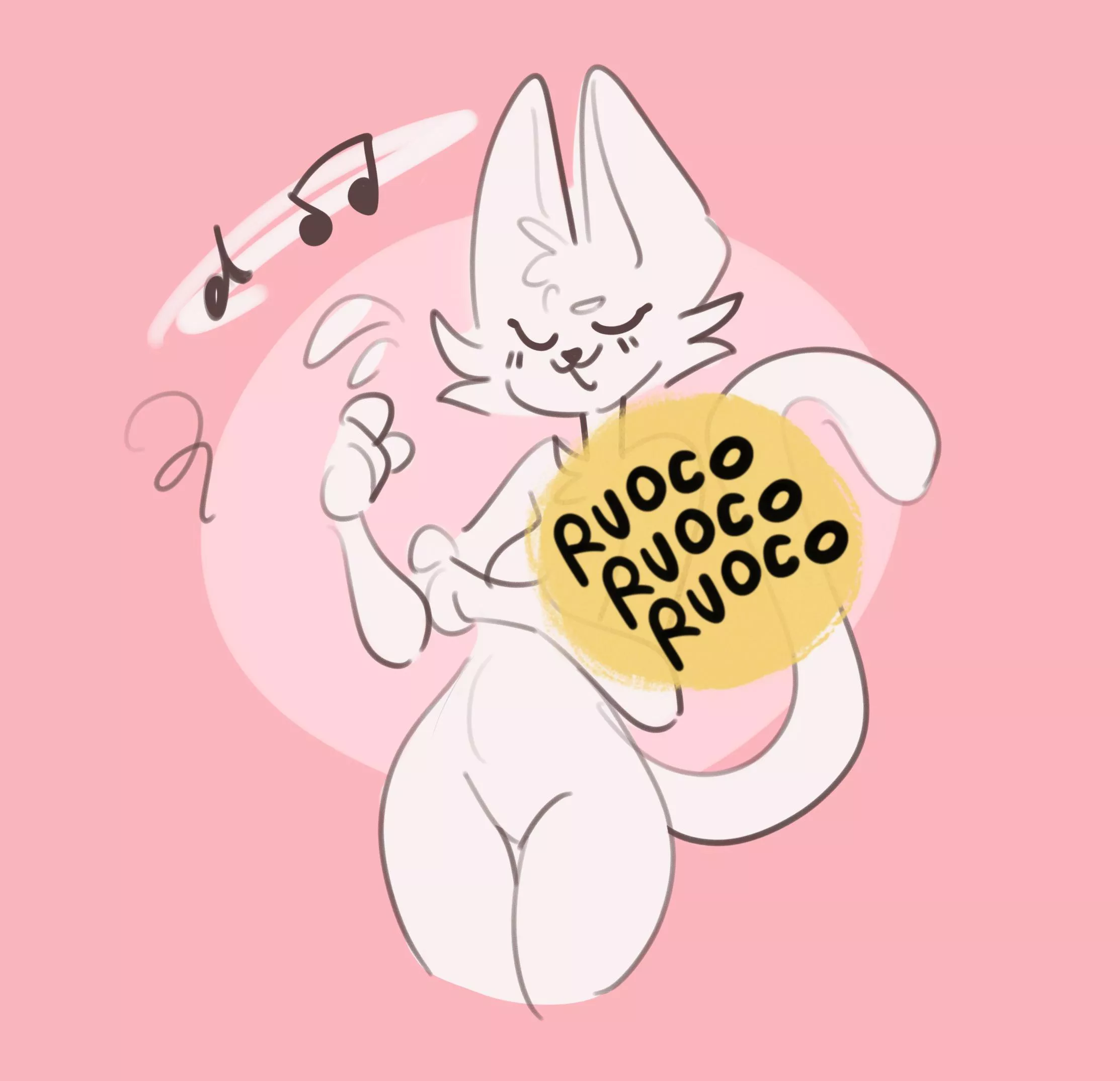 what’s she singing !? (Art by me!!!)
