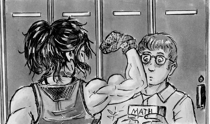 You help me with math - I help you with bullies (by CF-Jot)