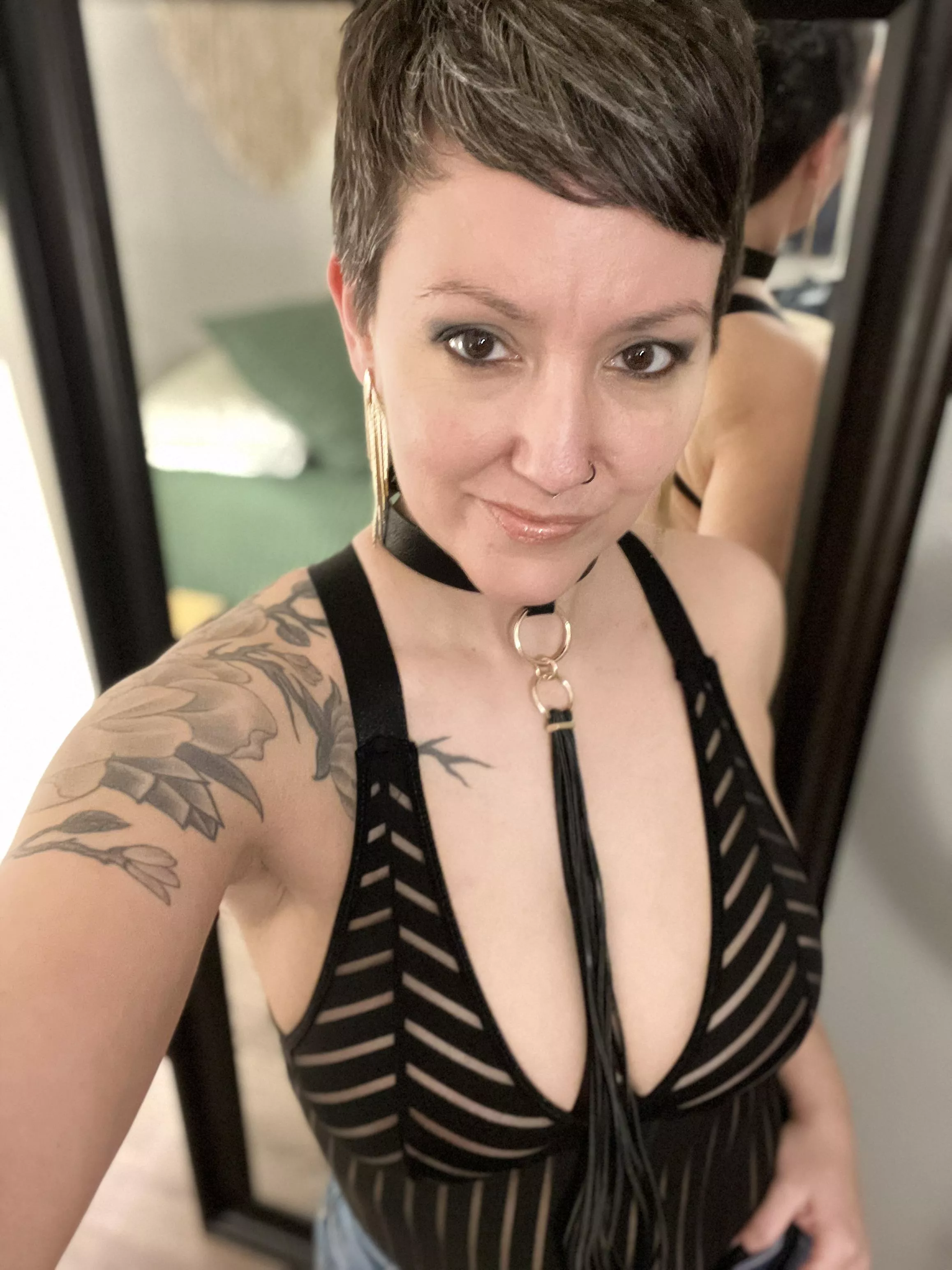 An alt mom on date night