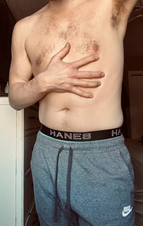 Been a few days since I've showered. Do you mind?