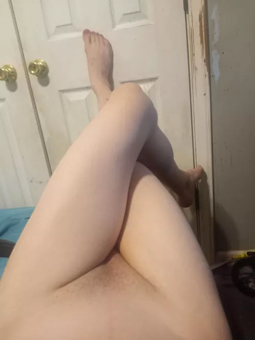 Can I suck you well you play with my feet?
