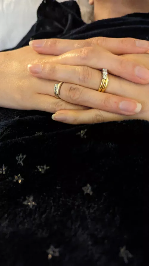 Cum over my wedding ring