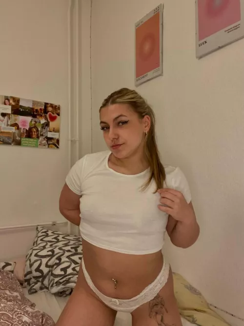 Dad, why are you looking at my breasts so much?