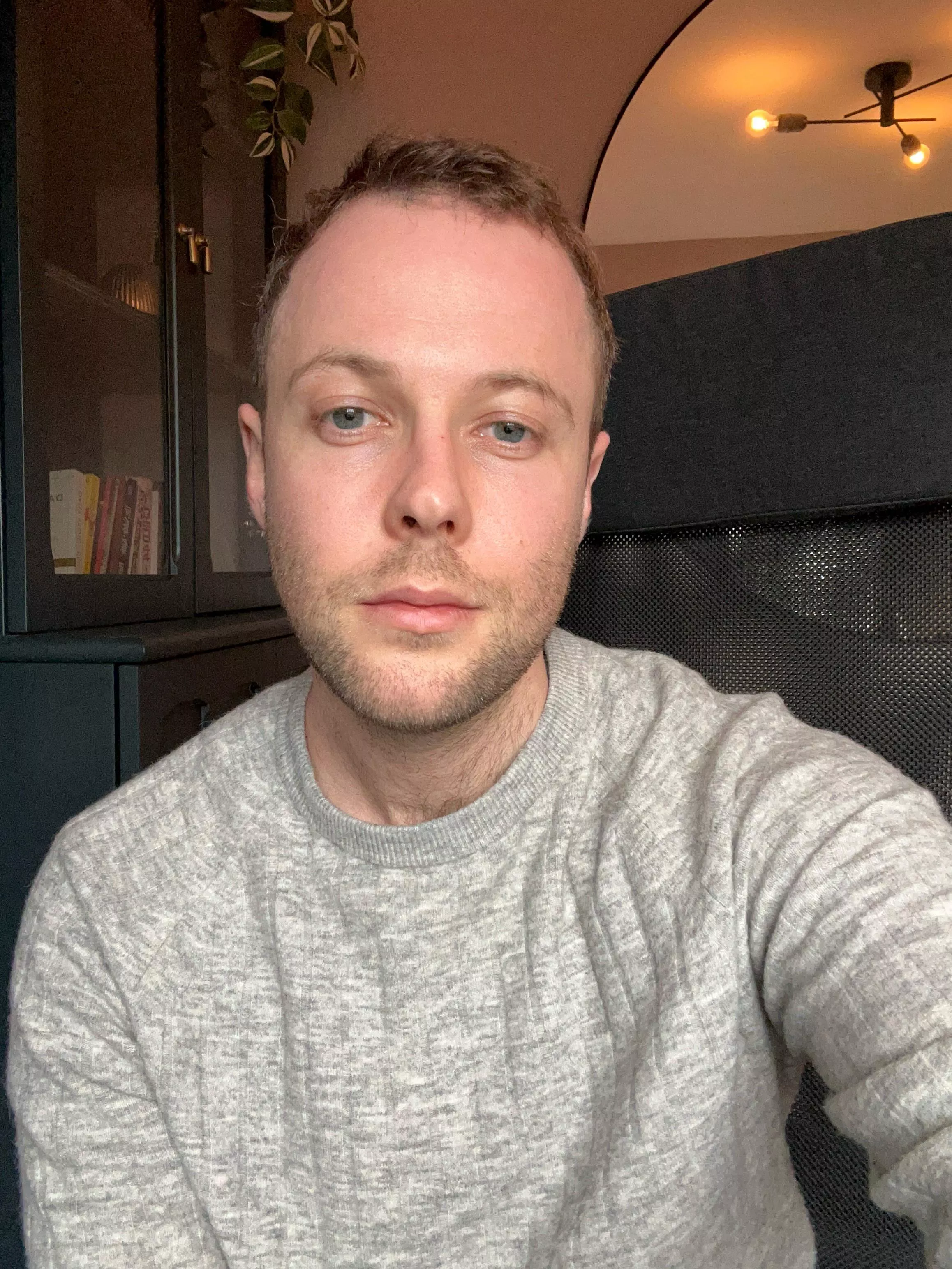 Feeling fresh from my haircut 