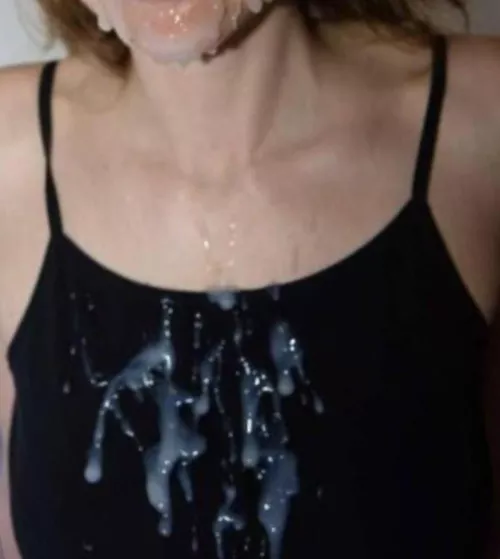 I had a lot of things in my mouth and falling to the sides...