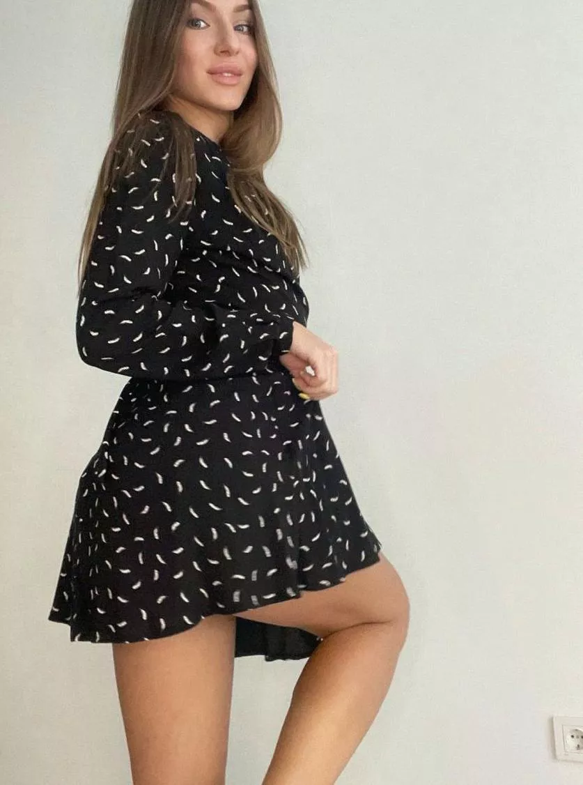 i know you love when i wear tight dresses to tease you