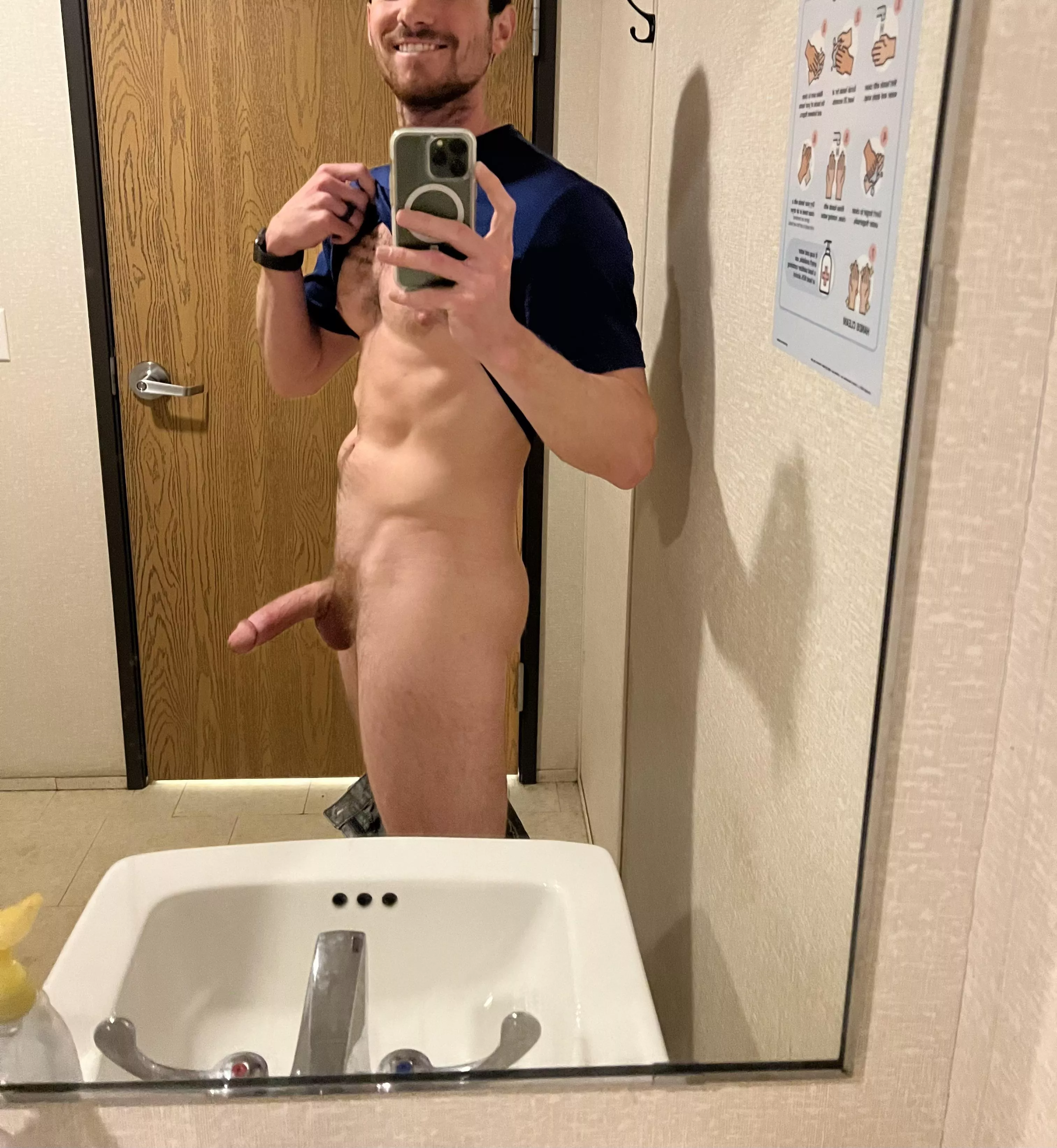 I leave the door unlocked at work, your move…