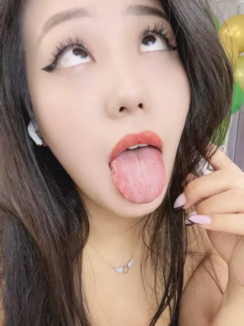 I want to feel it in my mouth.