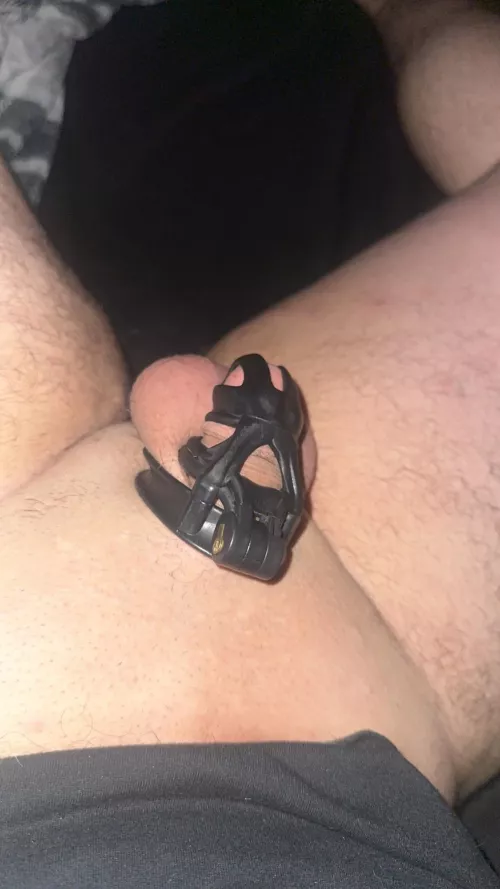 Just got locked back up again 🥺