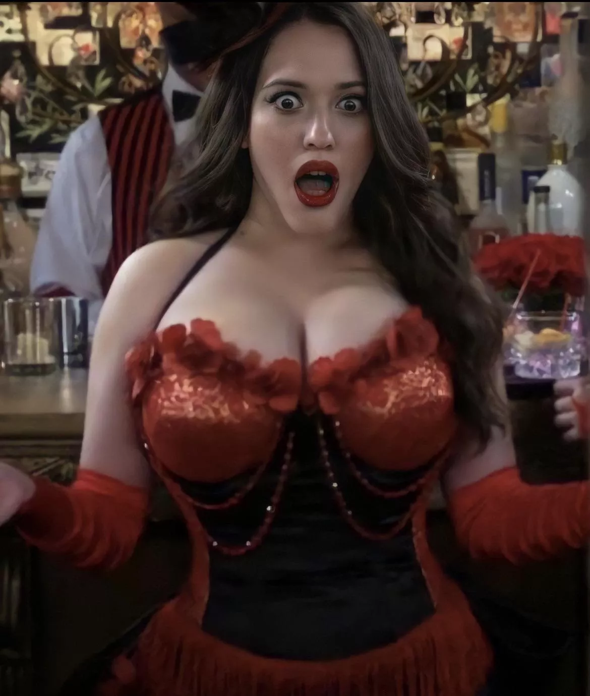 Kat dennings busty tits🥵