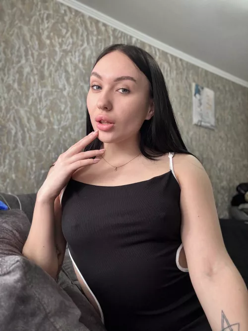 Look closely and you'll see piercings on my nipples.