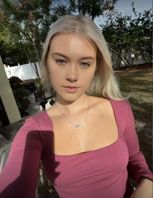 Look into the eyes of a frisky teen