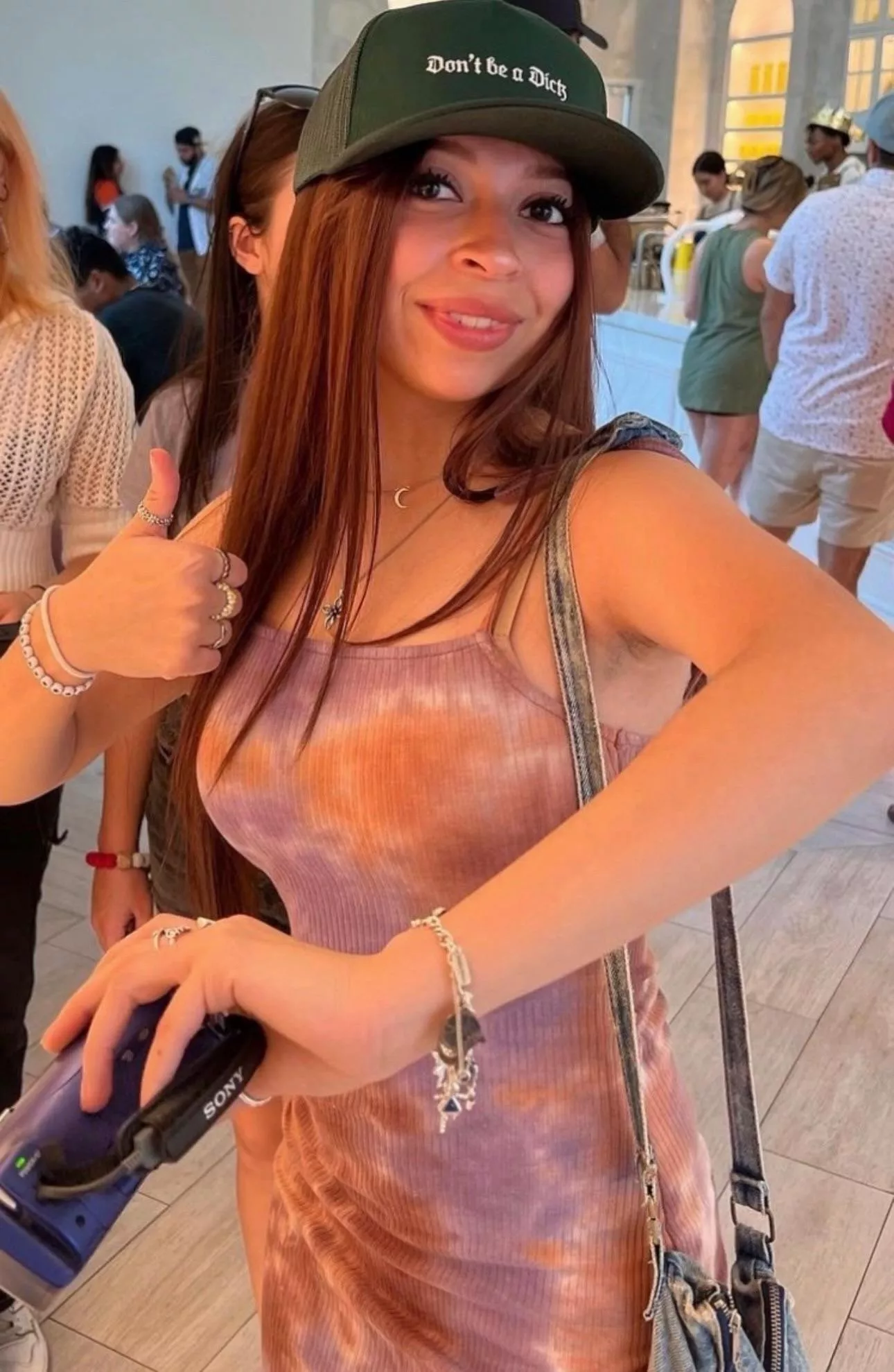 Love how the dress shows off her figure