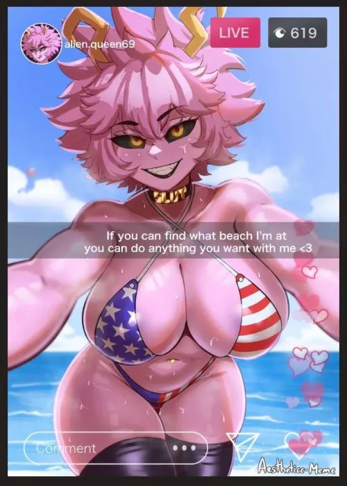 Mina (my hero academia) by [yo-Jin]