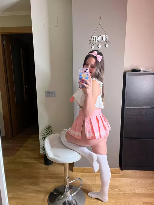 my skirt might be too short ;)