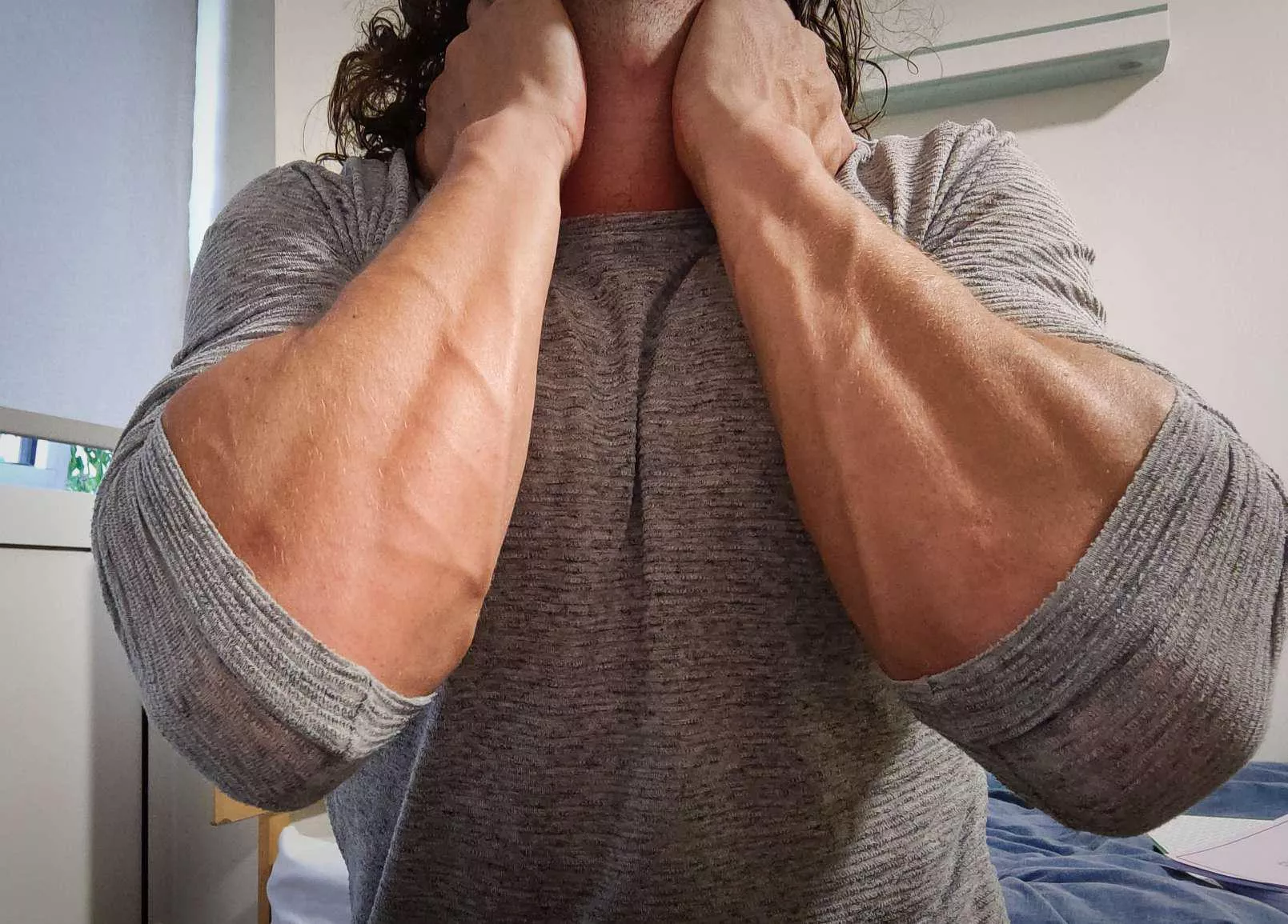 My stressed out pose