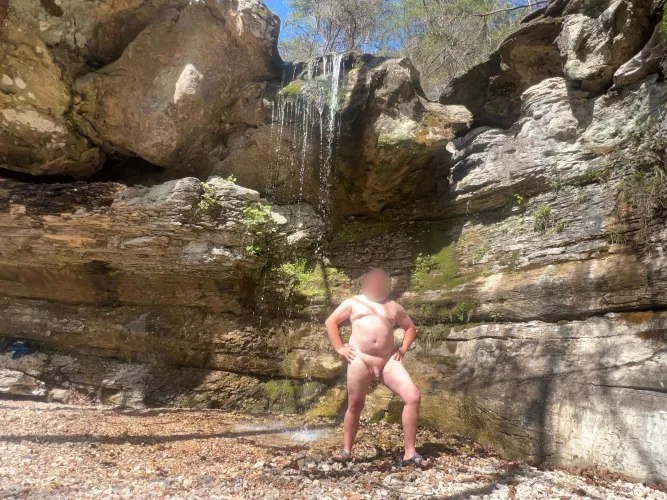 Nice spot to cool off during a hike