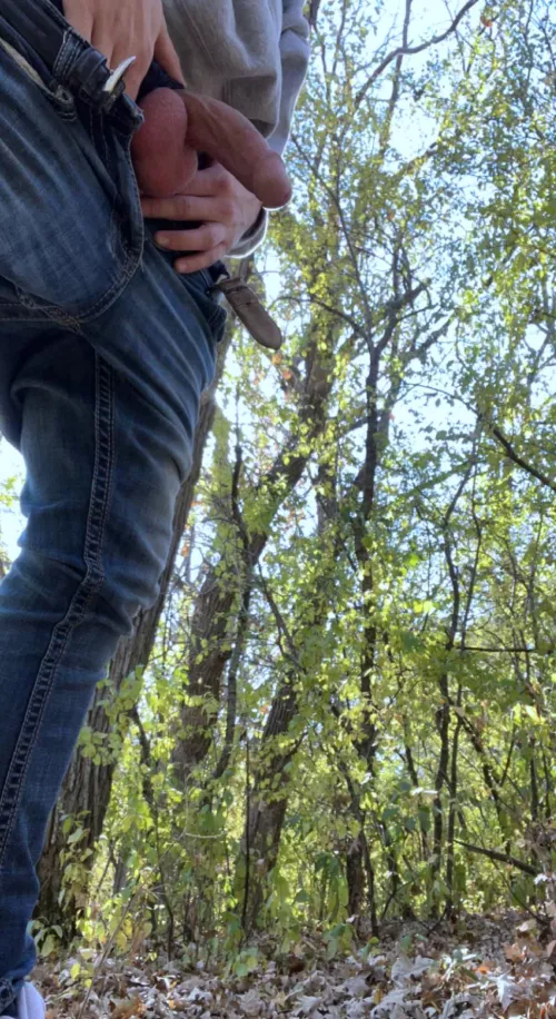 POV you catch me pissing