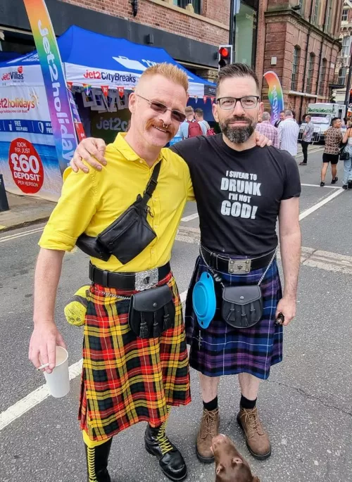 Proudly wearing our clan colours š“ó §ó ¢ó ³ó £ó “ó æ