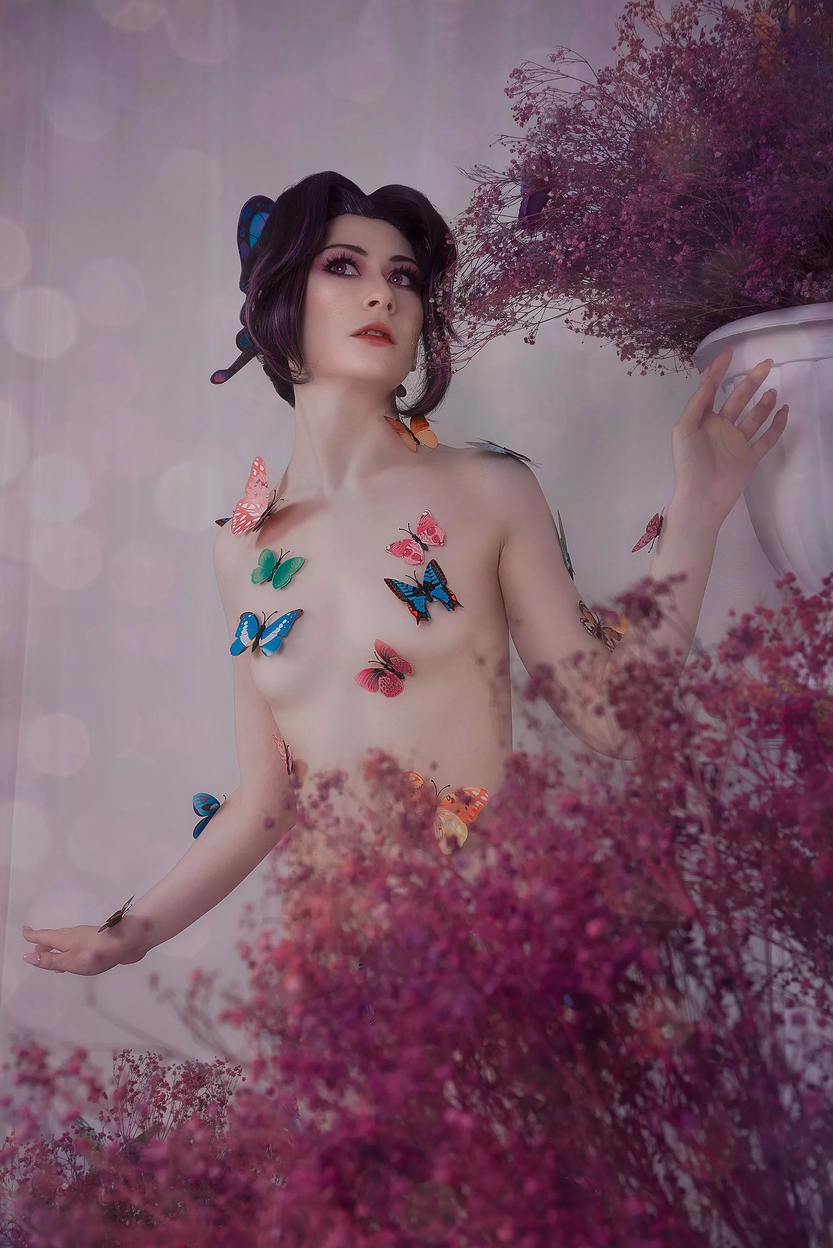 Shinobu Kocho from Demon slayer by KyrieFox