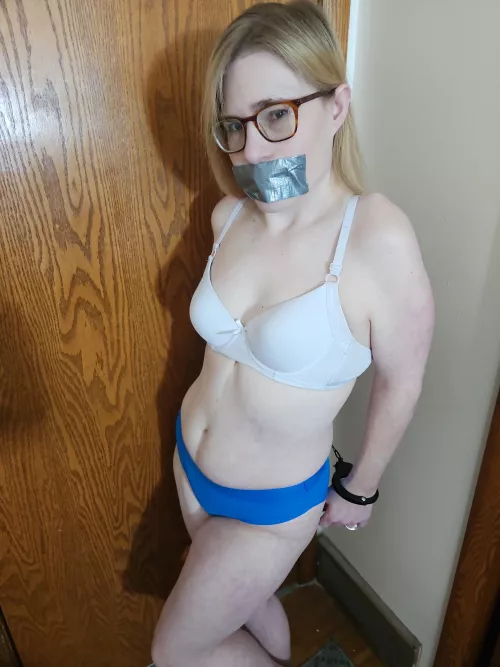 Simple and effective duct tape gag!