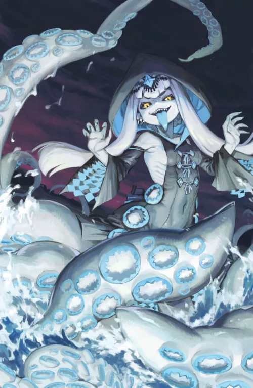 Squid girl by mizutaku on Pixiv