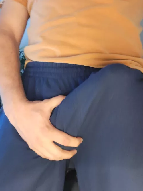 Sweatpants Bulge