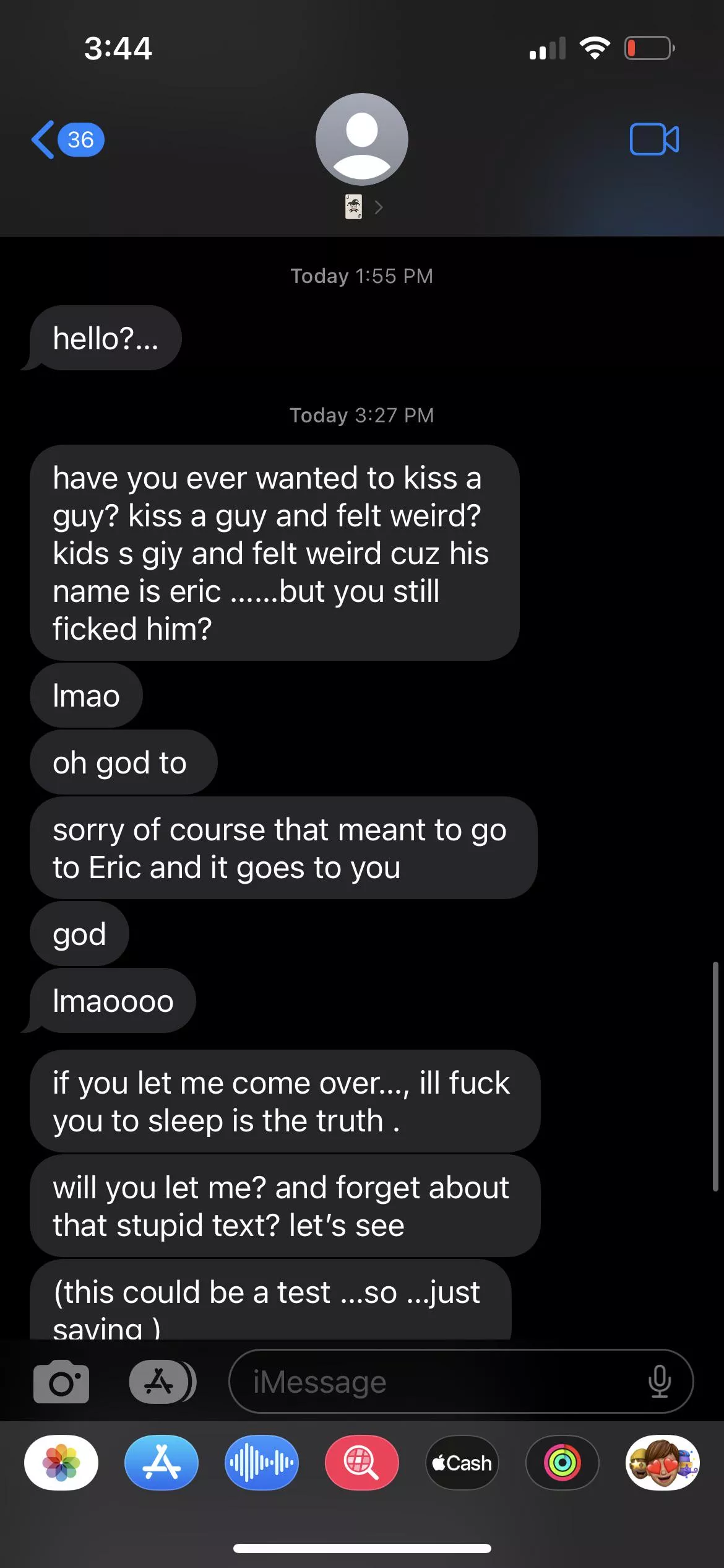 Thoughts on the texts my boyfriend 38 M sends his male best friend?