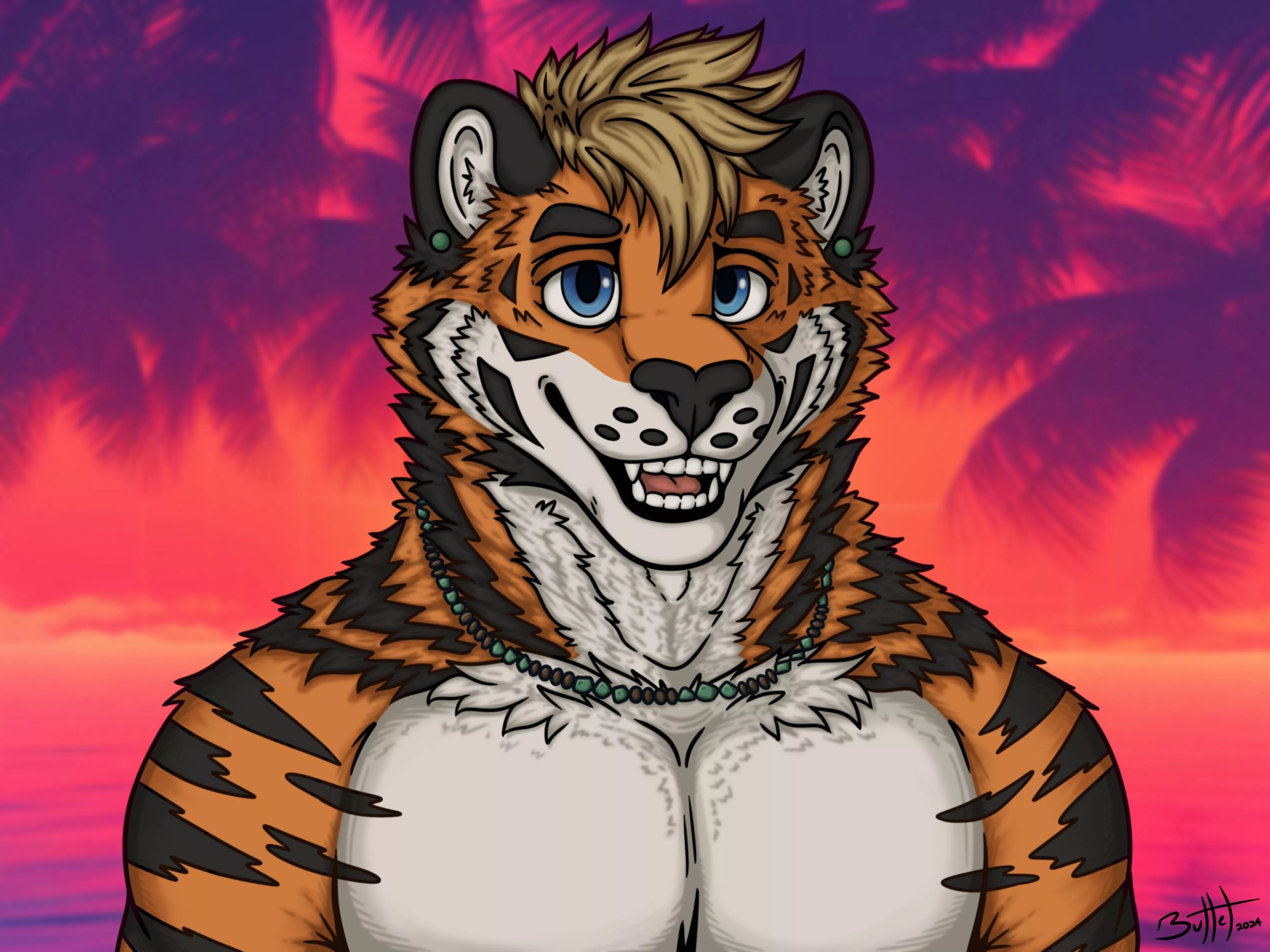 Tiger Guy (art by me)