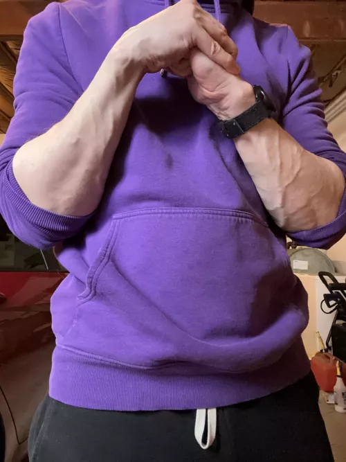 Vascularity can be a really sexy thing, I think 