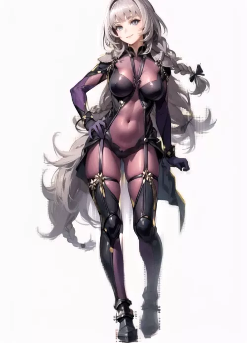 Vittorio Veneto (Azur Lane) as Scathach