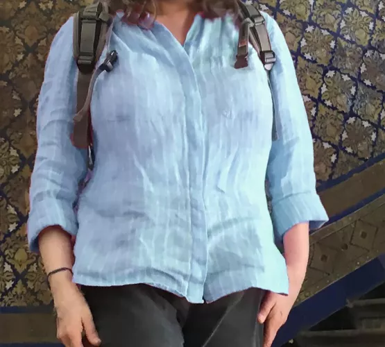 When the light catches me just right...