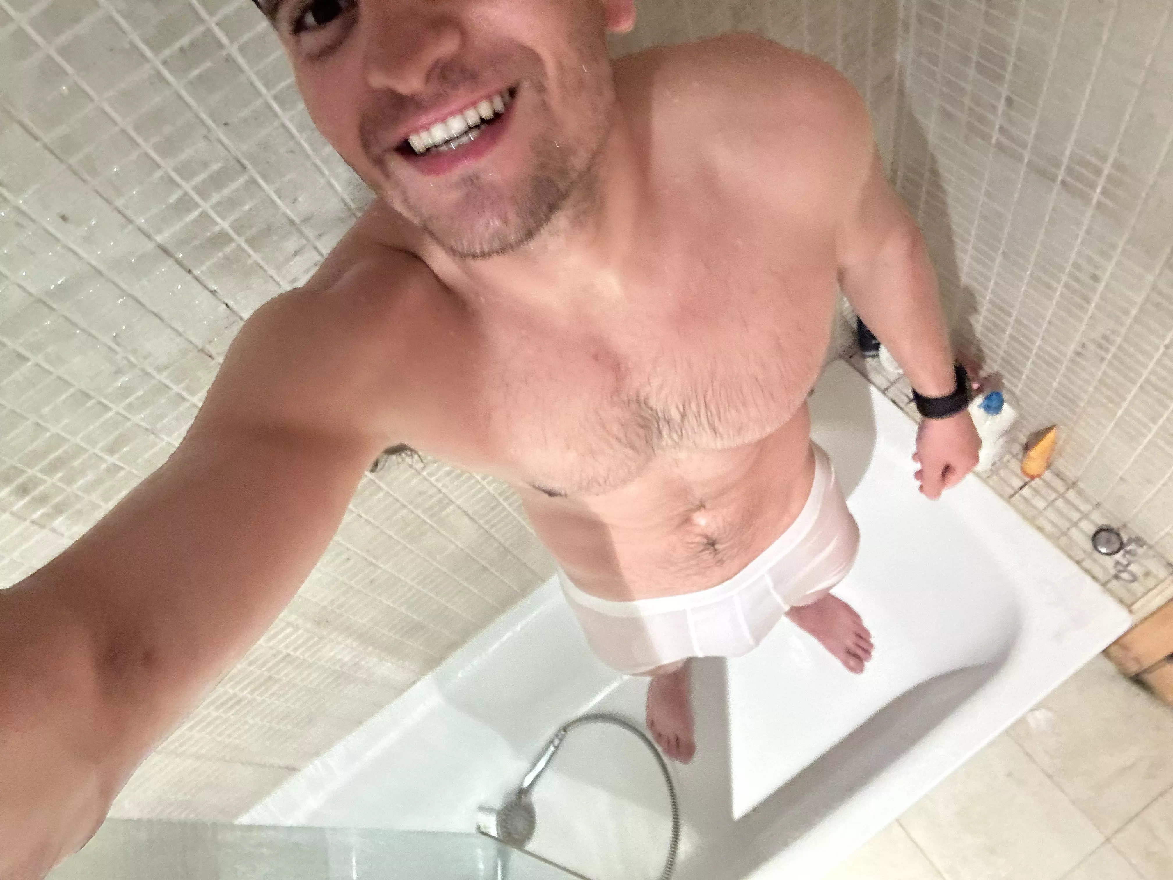 will you come to the shower with me?