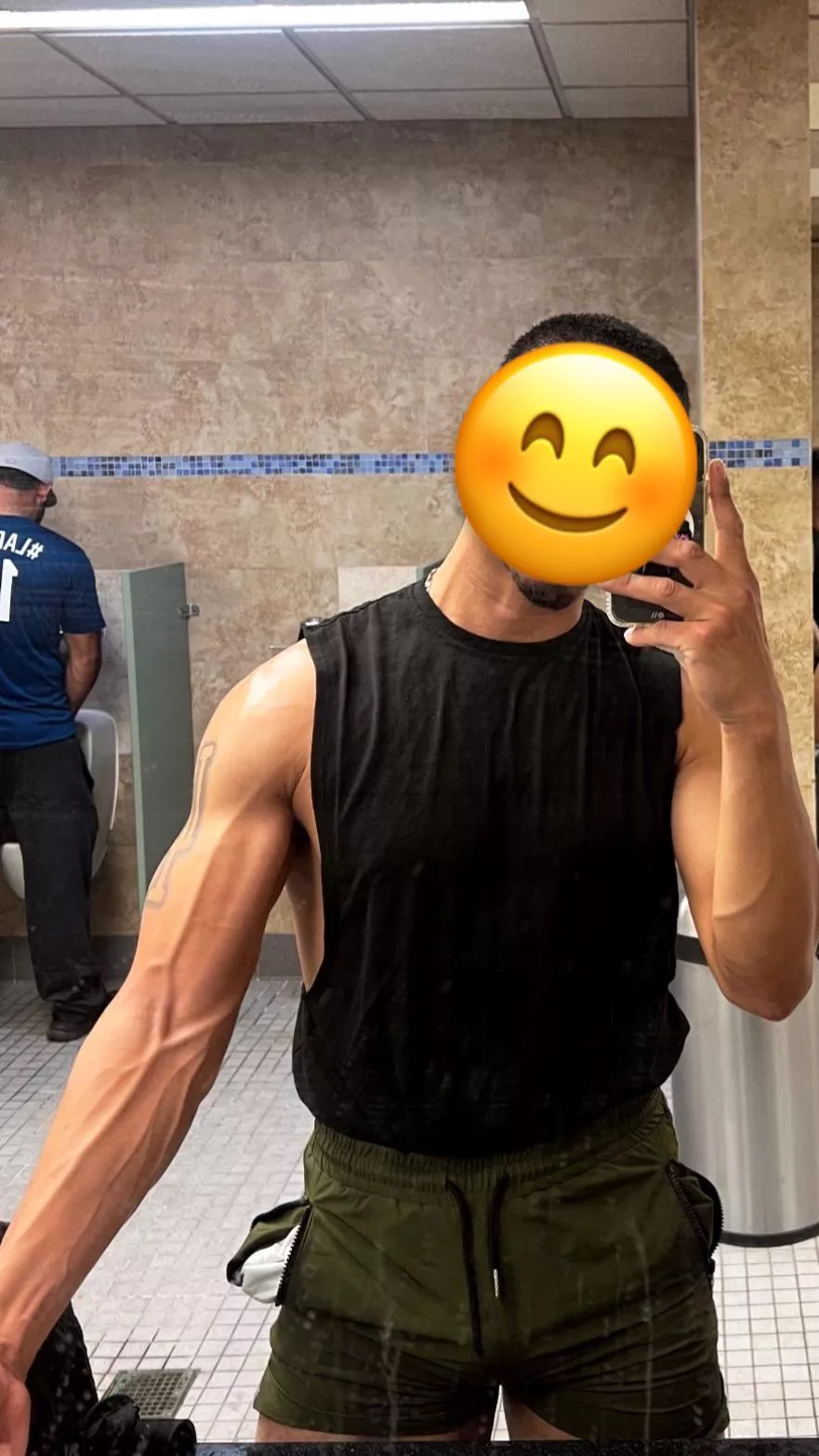 Wipe the sweat off me 