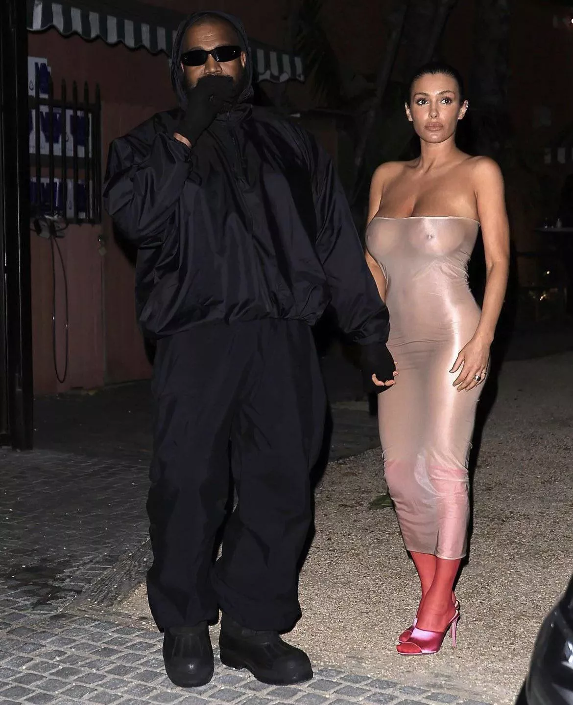 Ye & Bianca last night in LA 👀