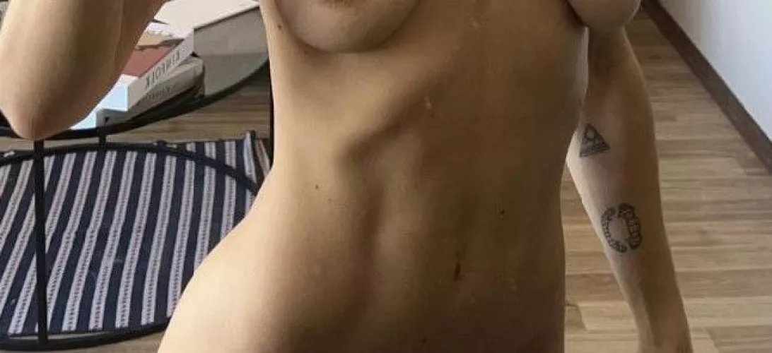 You're here for my tits, right?