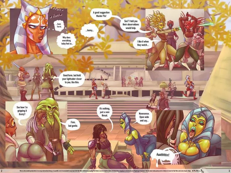 Ahsoka is turned on by everything (Vega Versio)